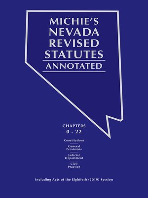 Michie''s Nevada Revised Statutes Annotated by Publisher''s Editorial Staff